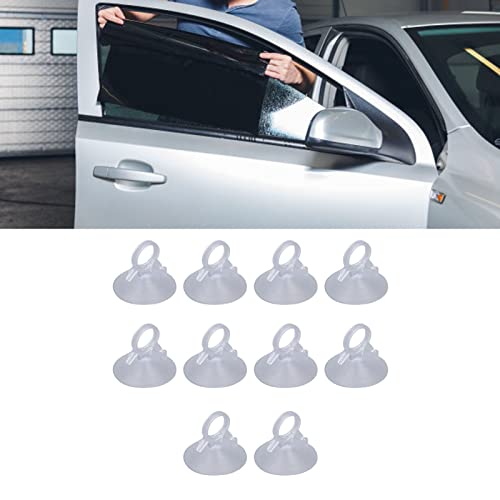 10 Pieces 45mm Suction Cups Transparent Rubber Suction CupCar Glass Suction Cup PVC Plastic Suction Cup for Car Camping