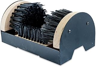 Cadillac Boot Scrubber Cleaner Shoe Brush - Mountable Boot Scrubber Buffer for Boots