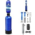 Aquasana EQ-1000-AST-UV Whole House Water Filter System - Water Softener Alternative w/UV Purifier, Salt-Free Descaler, Carbon & KDF Media - Filters Sediment & 97% Of Chlorine - 1,000,000 Gl