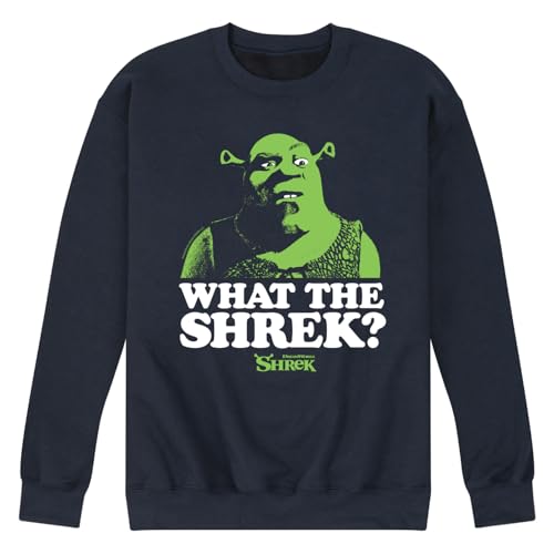 Shrek - What The Shrek - Men's Crew Neck Fleece Pullover