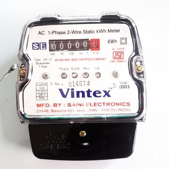 WINGWON Sub Meter 5-30 amp 3200 kwh 240 volts Phase Type Meter Rating (VINSAN) NO1 (B0CWTJF8NM) Amazon Price History, Amazon Price Tracker