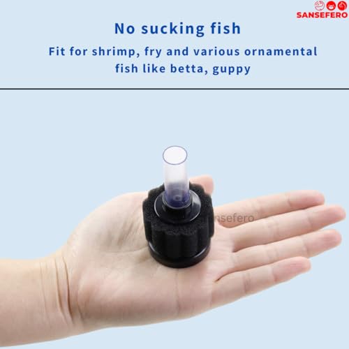 Image of Premier Plants Ly-2833 Biochemical Sponge Filter for Breeding Nano Fish Tank Aquarium Sponge with 3 Meter Air Tube and Ultra Silent Air Pump