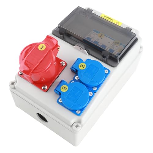 Boîte de Prise Industrielle IP54 Haute Qualité avec Distribution C16 FTVOGUE