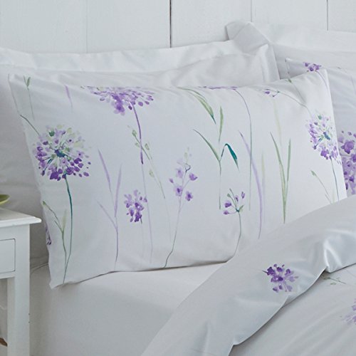 Charlotte Thomas - Lot de 2 taies d'oreiller Kendall - imprimés fleurs - lilas Cover
