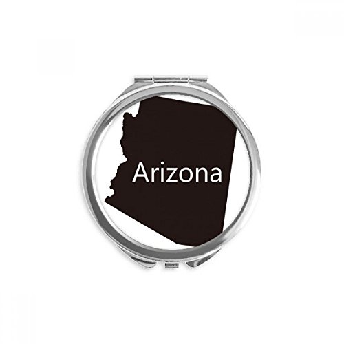 Miroir maquillage poche Arizona cadeau original pour passionné voyage