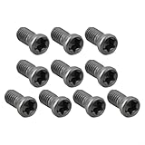 10 Stück M2 5 und für M3 5 Torx-Schrauben für CNC-Drehmaschine, Hartmetall-Einsatz, Ersatz mit Stahl (M2,5 x 6 mm)