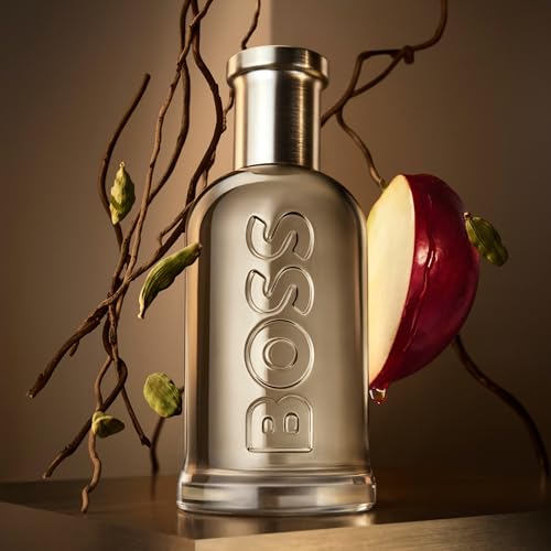 BOSS Bottled - Eau de Parfum for Him - Floral Fragrance with Notes of Magnolia, Jasmine Sambac, Sandalwood, Moss - Medium Longevity