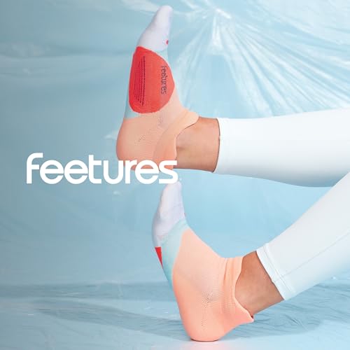 Image of Feetures Elite Light Cushion No Show Tab Sock Wave