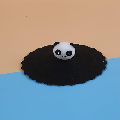 Miniatura 4 de 6 fundas de silicona para tazas de café, bonitas tapas de silicona para tazas de vidrio, tapas de bebidas, tapa de taza de té para bebidas frías y