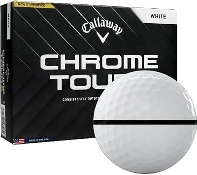 2024 Callaway Golf Chrome Tour X AlignXL Golf Balls