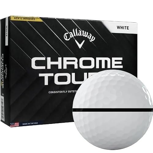 2024 Callaway Golf Chrome Tour X AlignXL Golf Balls