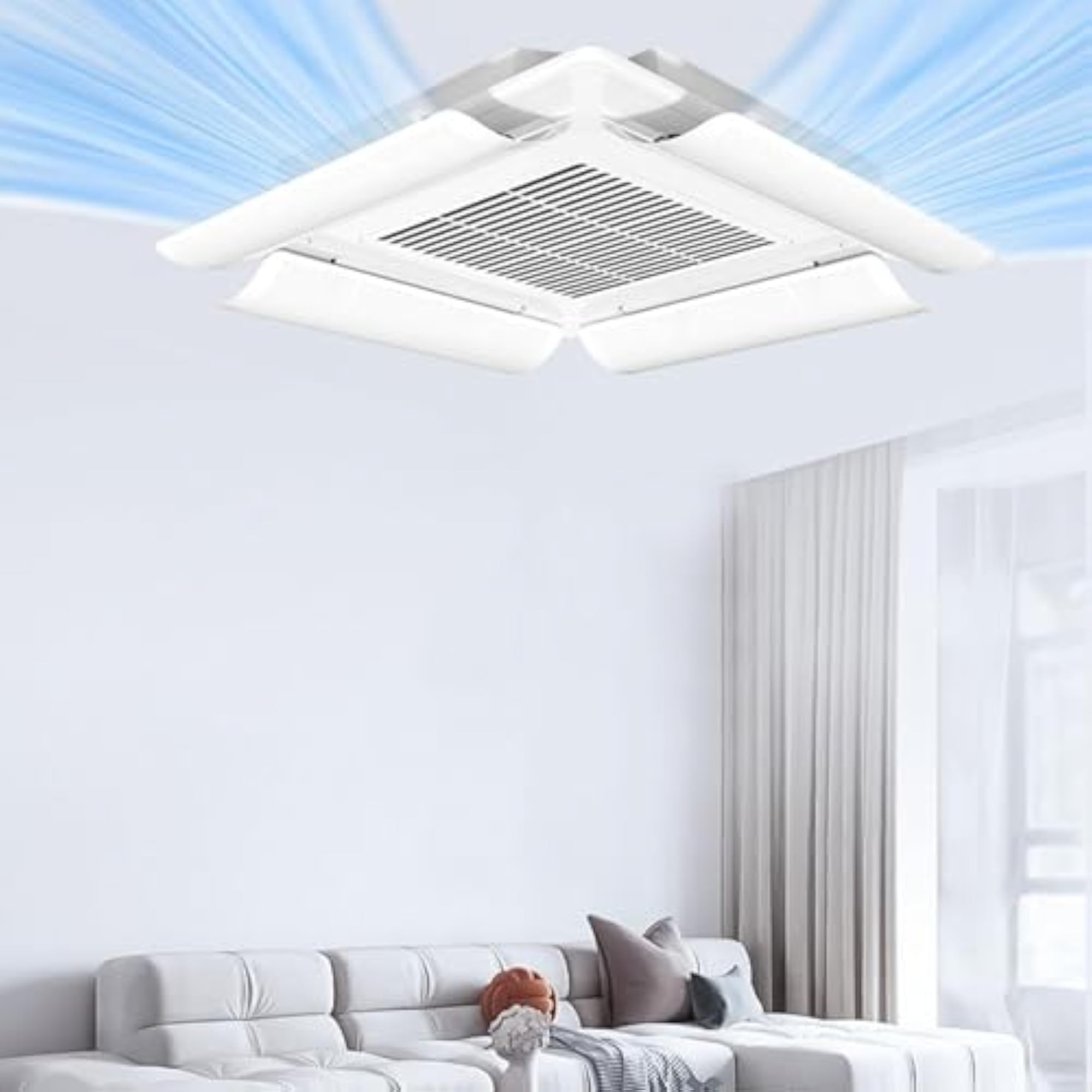 Durable Air Conditioner Air Deflector for Study Room