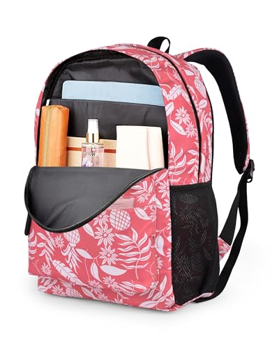 Image of amazon basics Durable Lightweight 2 Compartment 15 L Backpack (Multicolour Print) | Comfortable & Stylish Design | Organized Storage with Multiple Compartments | Ideal for School, College & Travel