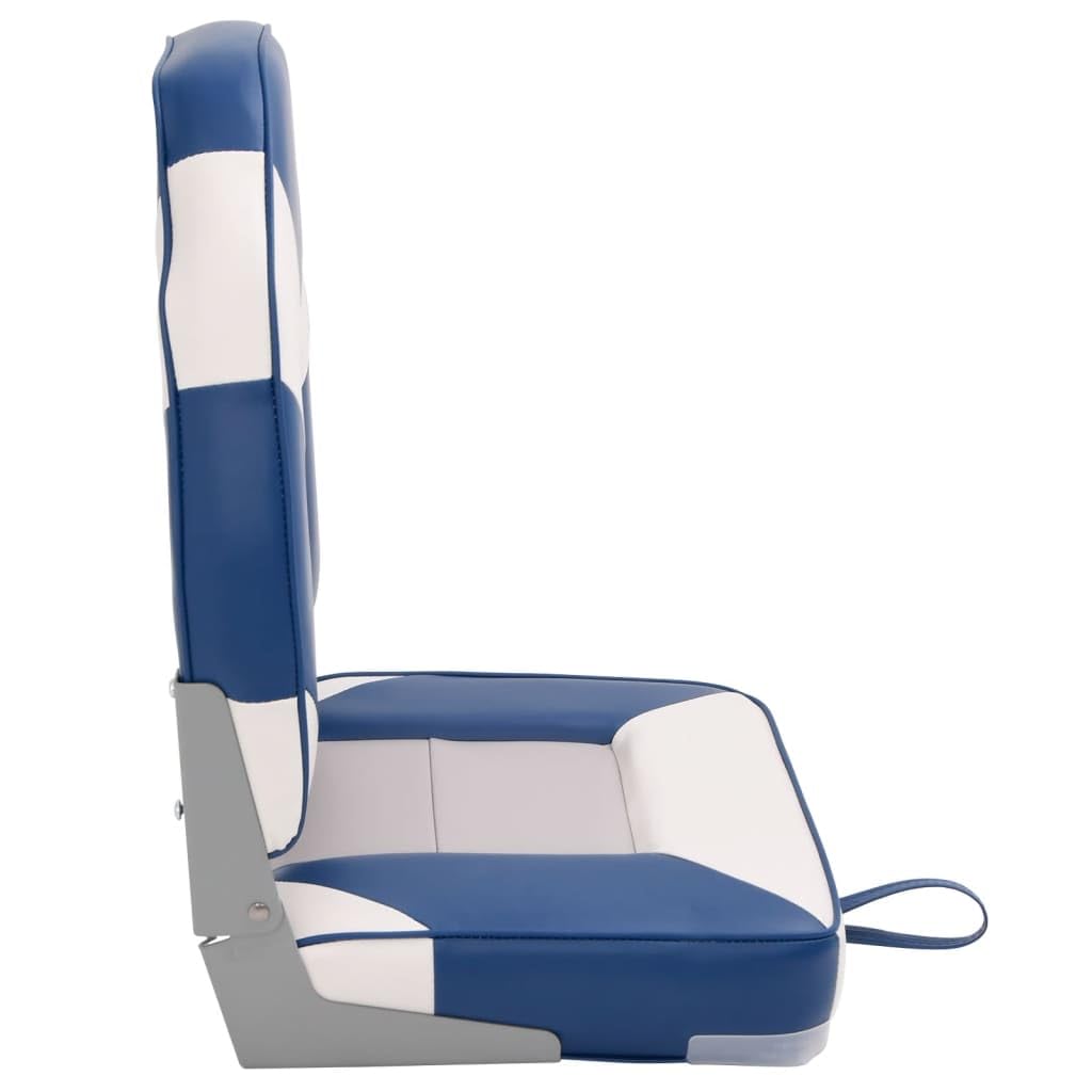 Sedile per Barca con Schienale Alto Pieghevole 39x43x58 cm-4012132
