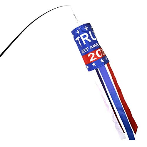 Scott John Excellent US Election Patriotic Outdoor Decor Banner Flag for Yard Garden Lawn Windsock(None 1)