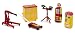 Greenlight Muscle 6pc Set Shop Tools Shell Oil Series 2 1/64 by Greenlight 13158