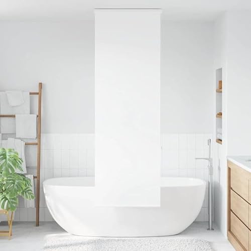 Tenda a rullo per doccia con cassetta, 70 x 240 cm, larghezza tessuto PEVA 66 cm, impermeabile e facile da pulire, perfetta per bagno e cucina