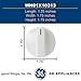 GE WH01X10313 Knob Clip Replacement, 2