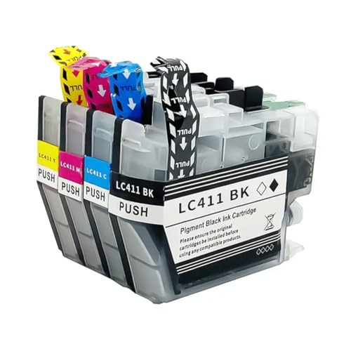 Cartouche d'encre LC411 pour imprimer vos dossiers de télétravail à la maison
