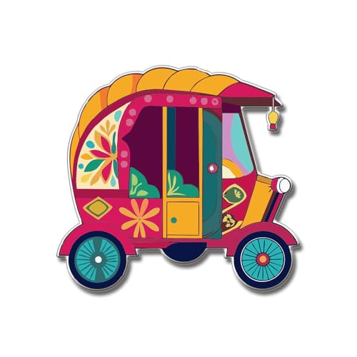 Image of Yey Stylish Fridge Magnet for Refrigerator - Multicolour 3x2 Inch Decorative Kitchen, Home & Office Accessory Idea for Decor Lovers (Colorful-Rick)