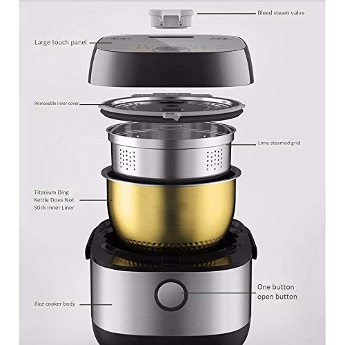 WYJW Reiskocher, zuckerarmer Reiskocher Haushaltszuckerentfernung und Zuckerreduzierung Intelligenter multifunktionaler… – Bild 3