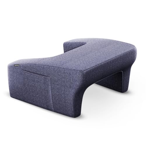 Image of CareFoam Lap Desk Pillow for Bed & Sofa | High Resilience Memory Foam Laptop Cushion with Wide Work Surface, Storage Pockets & Spacious Leg Space | for Work, Study, Gaming & Reading