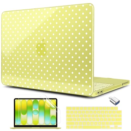 Funda MacBook Neo 13 A3404 rígida protector de pantalla y teclado con adaptador USB-C