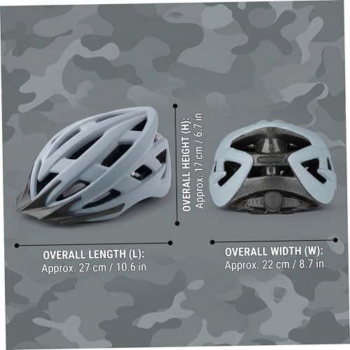 Cascos de bicicleta gris con diseño ergonómico de alta resistencia 6