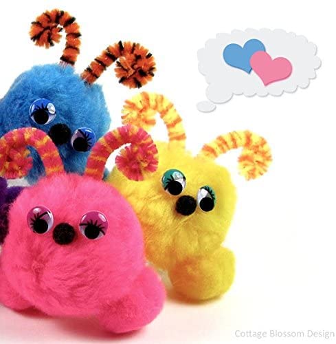 Amazon.co.jp: CCINEE 動く 目玉 シール 動眼 目 パーツ 人形アイ