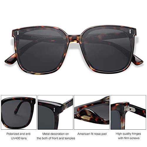 SOJOS Trendy Oversized Sunglasses for Women and Men - Image 5