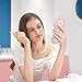 Beaupretty Mini Portable Folding Make-up Mirror Compact Dual-Sided Handheld Mirror with Keychain for Travel Touch-Ups and Everyday Beauty