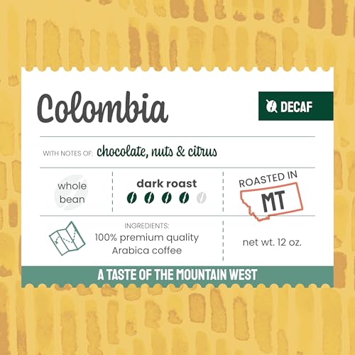 City Brew Colombia Decaf - Café en grano oscuro 12 oz miniatura 5
