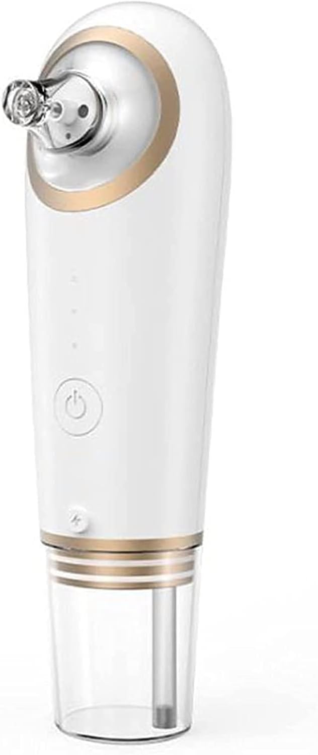 KouRy Blackhead Remover Pore Vacuum Cleaner, Electric Small Bubble Water Cycle Face Blackhead Acne Comedo Extractor Tool Suction Beauty Device, USB Charging Beauty Device for Skin Ideal Gift