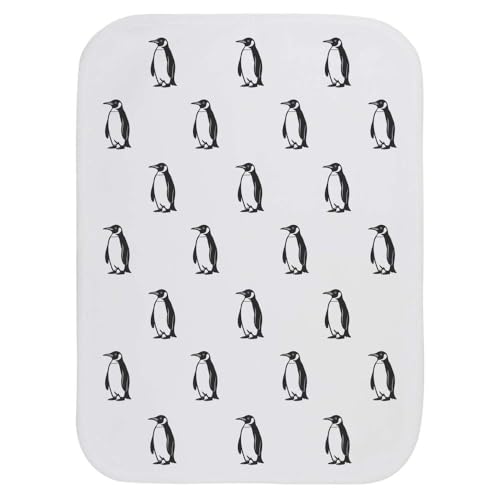 Azeeda 'Standing Penguin' Baby Burp/Wash Cloth (BC00034658)