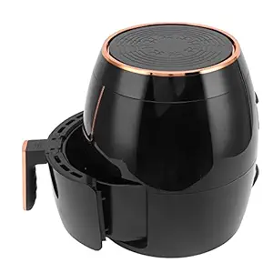 Electric Kitchen Deep Fryer Food Air Fryer EU Plug 220V 5.5L Accurate and Efficient Temperature Control Healthy French Fries for Kitchen LCD Model