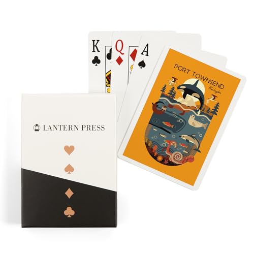 Baraja de Poker Port Townsend Washington 52 cartas