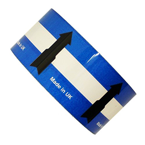 Bande d'identification de tuyau flèches bleu blanc haute durabilité pour réseau premium