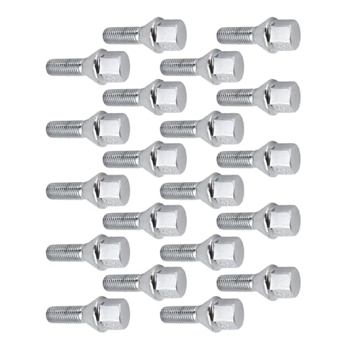 Pernos de rueda esféricos para coche E46 y E93 pack de 20 piezas para neumáticos