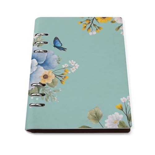 Journal intime rechargeable format A5 pour noter vos inspirations fleuries et croquis de voyage