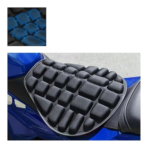 Housse de coussin de siège de moto universelle antidérapante pour absorption des chocs - 2