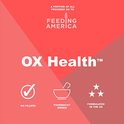 Ox Health Super Antioxidant Supplement | Gac Super Fruit | Dha | Momordica | 60 Softgels | Supports Healthy Aging | Immune Support | Advanced Antioxidation #TOP5