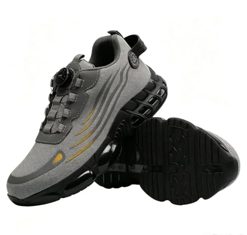Noistigt Steel Toe Shoes for Women Men Wide Composite Work Sneakers Indestructible Comfortable...