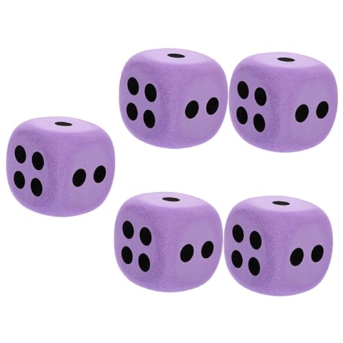 La mejor comparación de colchon Splendor más recomendados. 48 VICASKY 5piezas Eva Dados para Dados De Números Claros para Fiestas y Actividades Al Aire Juguetes Educativos
