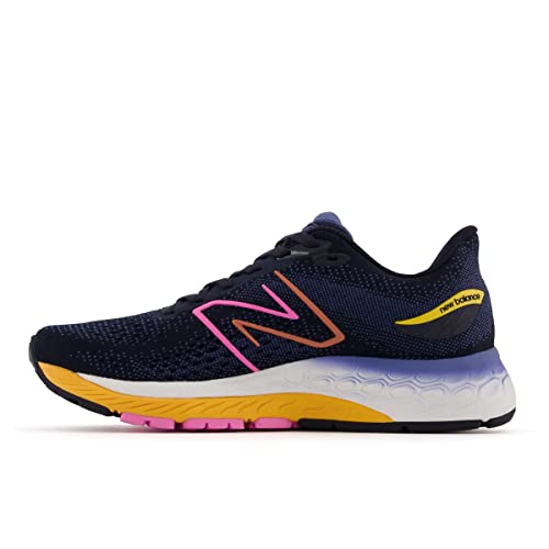 Image of New Balance Women's Fresh Foam 880 V12 Running Shoe, Eclipse /Vibrant Apricot, 8.5 Medium