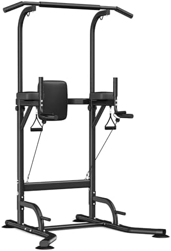 Dskeuzeew Pull up station, Adjustable Height Multi-Function Power...