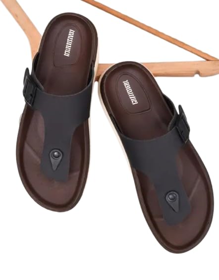 IGRIM Men Comfortable Casual Flip Flops Slippers for Men | Soft Cushioned Anti-Skid Footwear for Daily Wear, Walking, Travel, Vacation, Beach & Outdoor Activities-picture-10
