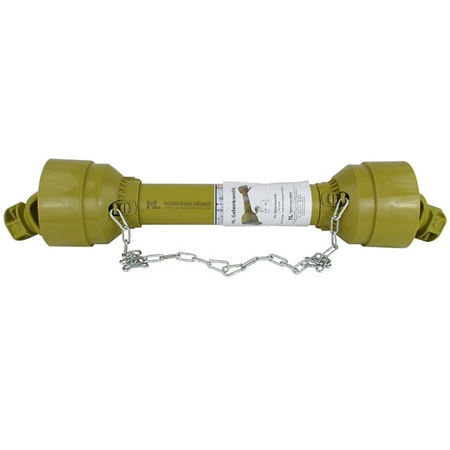 ML Gelenkwelle 53-75 cm Zapfwelle 75 PS Antriebswelle Traktor 1 3/8´´ 6 Zähne