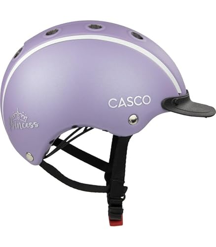 Casco Kinder Reithelm Skihelm Radhelm Nori 2.0 Princess Violet, Größe:XS