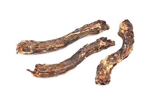 Kaureks Natur Hundeleckerlies, Entenhälse 2 kg, wie Hühnerhälse, Putenhälse Kausnack, Hundefutter, Kauartikel, Hundeleckerlies