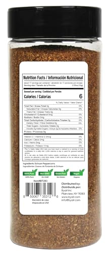 Byait Sichuan Peppercorn Powder 6 Oz (Pack of 2), Ground Szechuan Pepper image 5